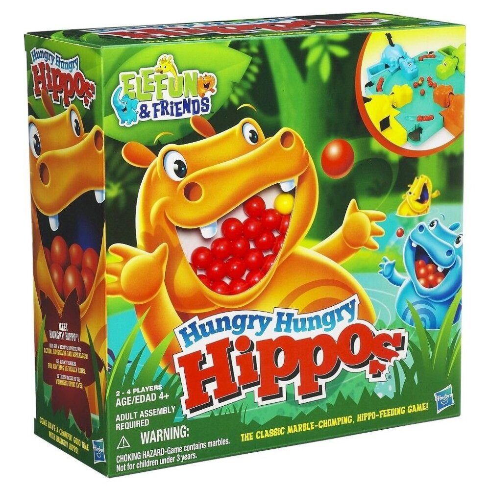 Hasbro Hungry Hungry Hippos Game